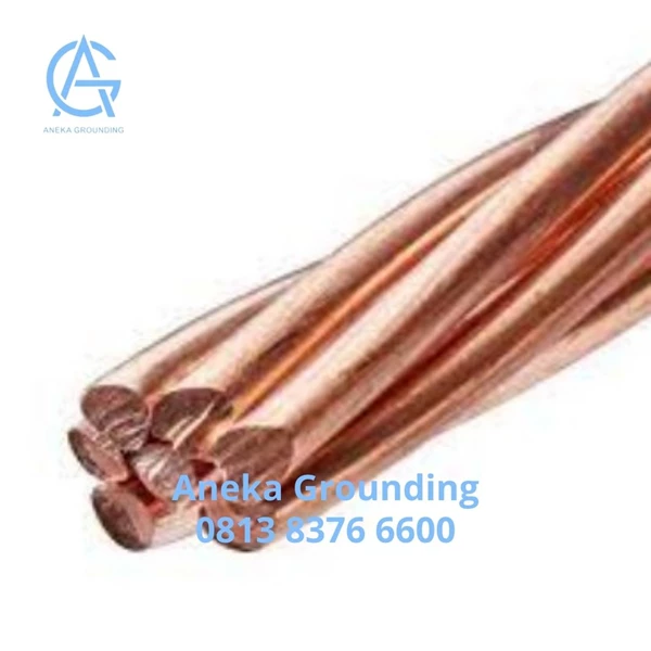 Bare Copper Stranded Wire Conductor Size 95 mm2