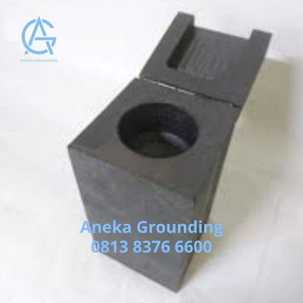 Cetakan Mounding Cad Welding Graphite Cable To Ground Rod - 2 Cable Ground Rod Dia 3/4" Cable 35 Sqmm