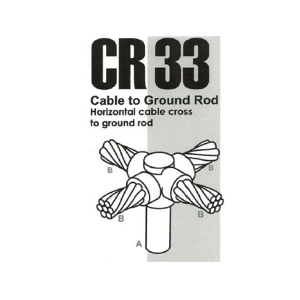 Cetakan Moulding Graphite Cable To Ground Rod - 4 Cable Ground Rod Dia 3/4" Cable 240 Sqmm