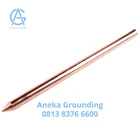 Stik Grounding Copper Bonded Unthreaded & Pointed Diameter 12.5 mm Panjang 1500 mm 1