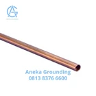 Pure Copper Earth Rod Internally Threaded Diameter Rod 14 mm Panjang 1200 mm 1