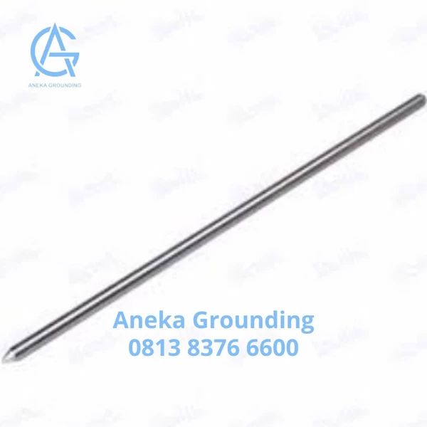 Stik Grounding Arde Stainless Steel Internal Threading Dia. Rod 20 mm Length 1500 mm Thread Dia. M12