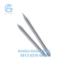 Stik As Grounding Galvanis Unthreaded & Pointed Dia. Rod 12 mm Length 3000 mm 1