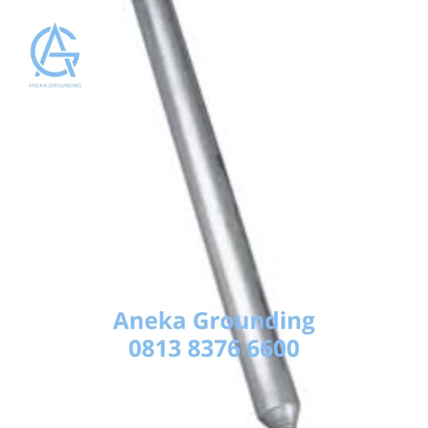 Grounding Rod Galvanis Unthreaded & Pointed Dia. Rod 14 mm Length 1800 mm
