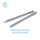 Galvanized As Grounding Unthreaded & Pointed Dia. Rod 16 mm Length 2400 mm 1