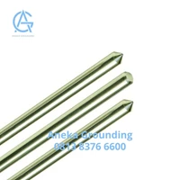 Arde Grounding Rod Galvanis Unthreaded & Pointed Dia. Rod 20 mm Length 1500 mm