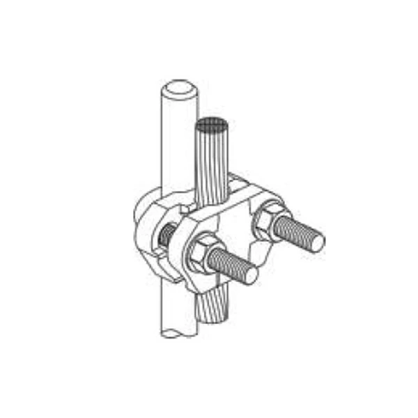 U-Bolt Rod Clamp Diameter Rod 14 - 16 mm Conductor Range 16 - 70 mm2