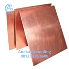 Copper Bonded Earth Plate Ukuran 500x500x3 mm 1