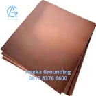 Grounding Plate Copper Bonded Size 600x600x3 mm 1
