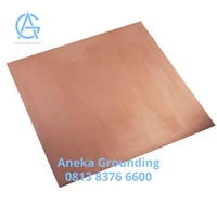 Copper Bonded Grounding Plate Ukuran 900x900x3 mm