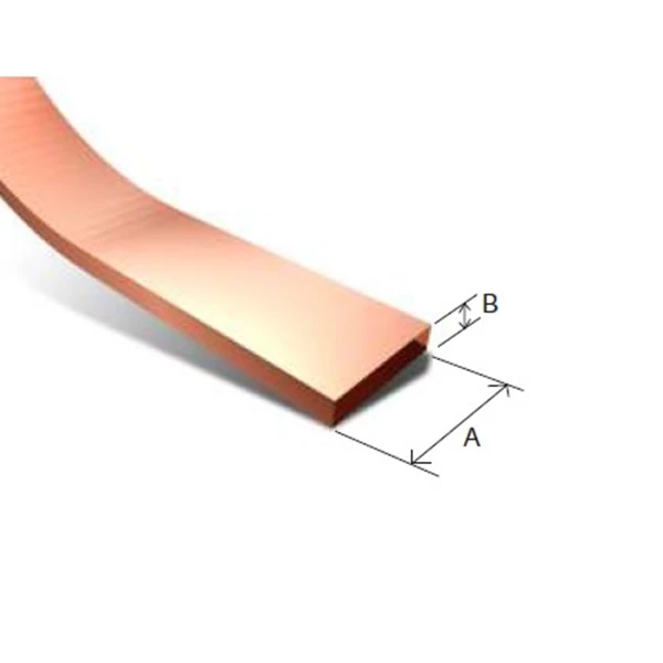 Bare Copper Tape Conductors Ukuran 20 x 3 mm