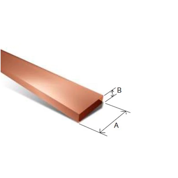 Hard Drawn Copper Earth Bar Ukuran 38 x 6 mm
