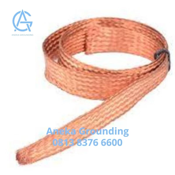 Flexible Braided Copper Tapes Size 50 x 12 mm